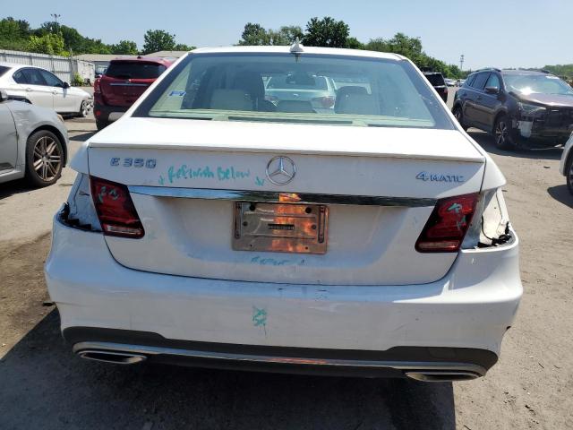 WDDHF8JB5EA953598 - 2014 MERCEDES-BENZ E 350 4MATIC WHITE photo 6