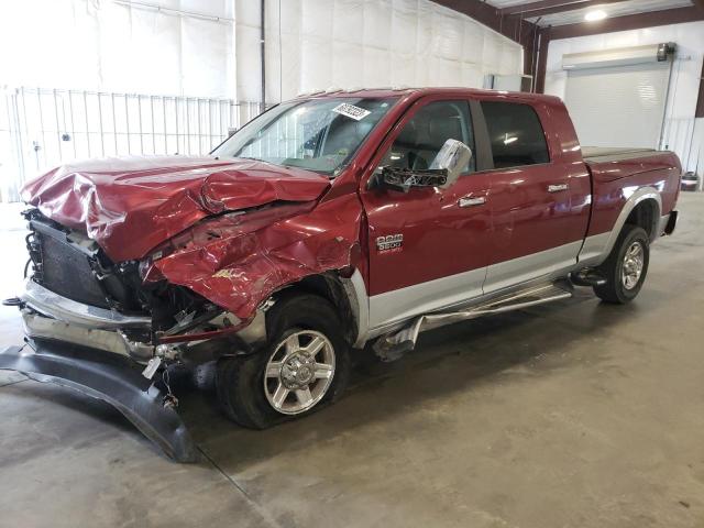 3C63D3ML2CG302999 - 2012 DODGE RAM 3500 LARAMIE MAROON photo 1