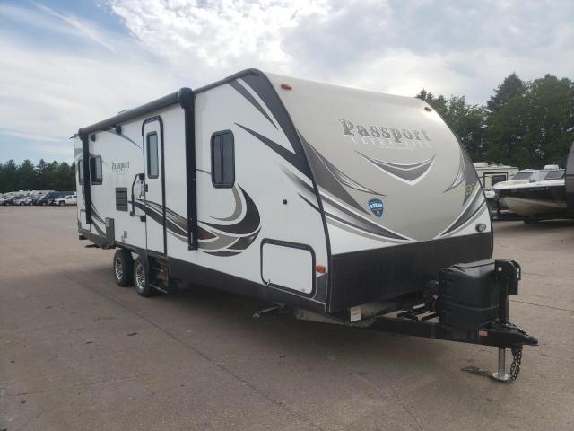 4YDT25220JT416291 - 2018 PASSPORT TRAVELTRLR WHITE photo 1