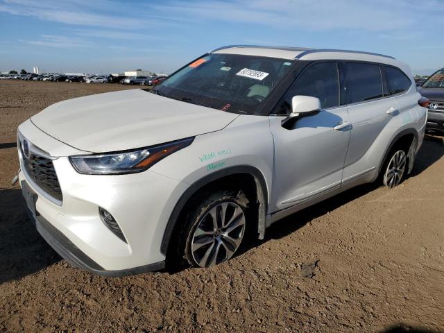 5TDHZRBH5LS502715 - 2020 TOYOTA HIGHLANDER XLE Ağ foto 1