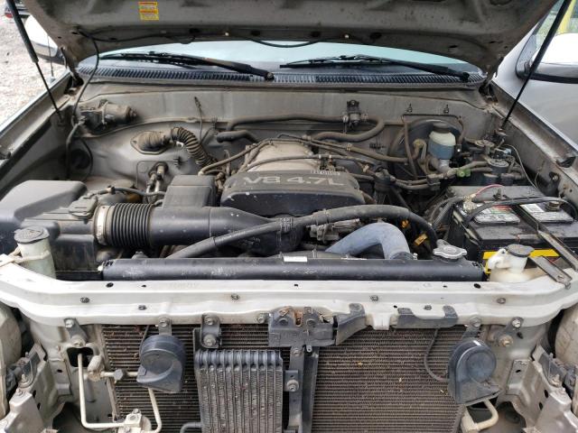 5TBRT34132S274840 - 2002 TOYOTA TUNDRA ACCESS CAB 灰色 照片 11