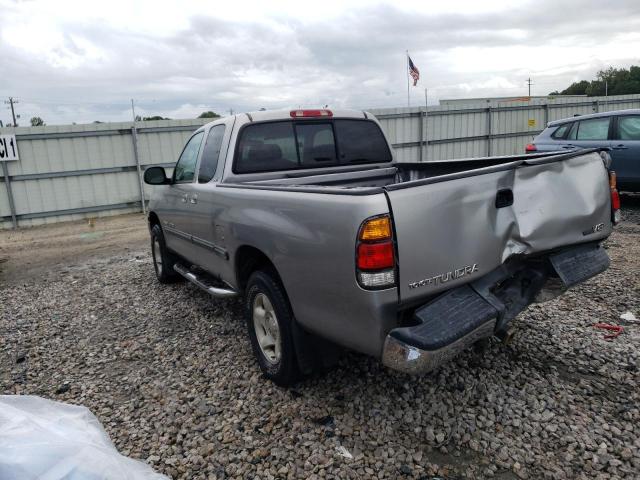 5TBRT34132S274840 - 2002 TOYOTA TUNDRA ACCESS CAB GRAY photo 2