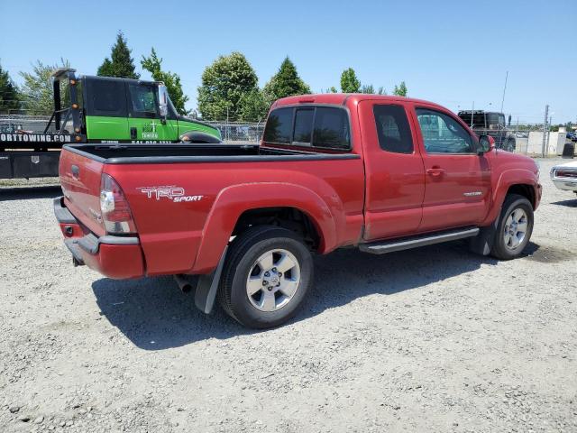5TFTU4GN6DX048206 - 2013 TOYOTA TACOMA PRERUNNER ACCESS CAB RED photo 3