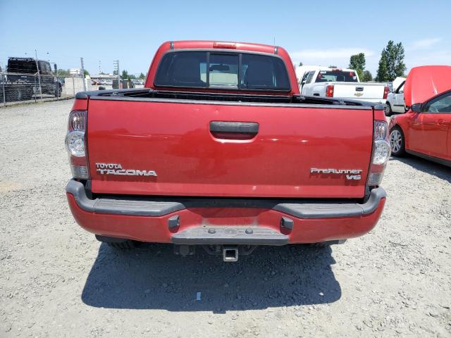 5TFTU4GN6DX048206 - 2013 TOYOTA TACOMA PRERUNNER ACCESS CAB RED photo 6
