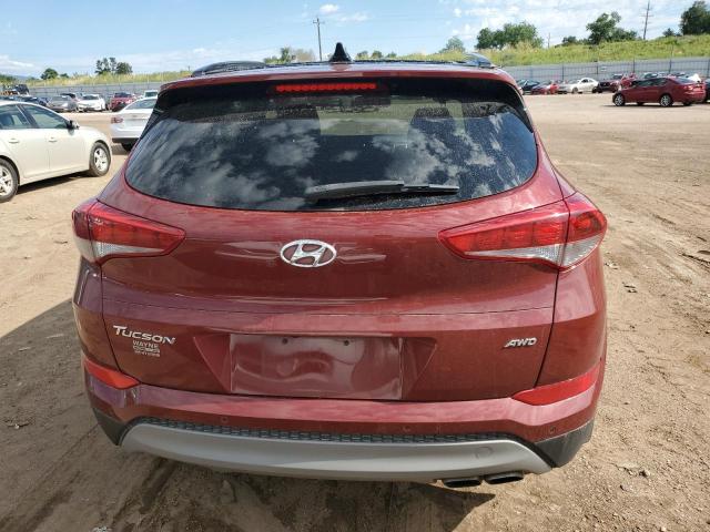 KM8J3CA24JU833769 - 2018 HYUNDAI TUCSON VALUE MAROON photo 6