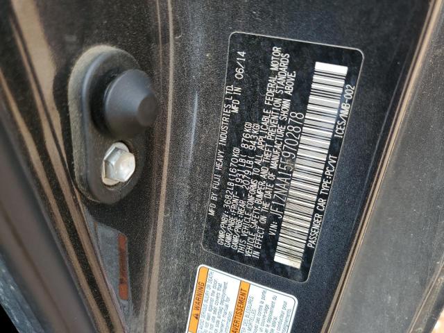 JF1ZNAA15F9702878 - 2015 TOYOTA SCION FR-S CHARCOAL photo 13