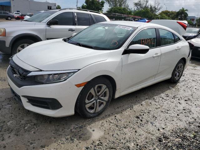 19XFC2F53GE015982 - 2016 HONDA CIVIC LX WHITE photo 1