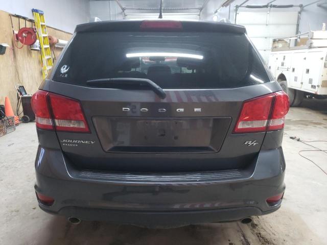 3C4PDDEG2FT666255 - 2015 DODGE JOURNEY R/T GRAY photo 6