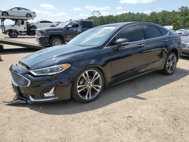 3FA6P0D92KR118848 - 2019 FORD FUSION TITANIUM BLACK photo 1