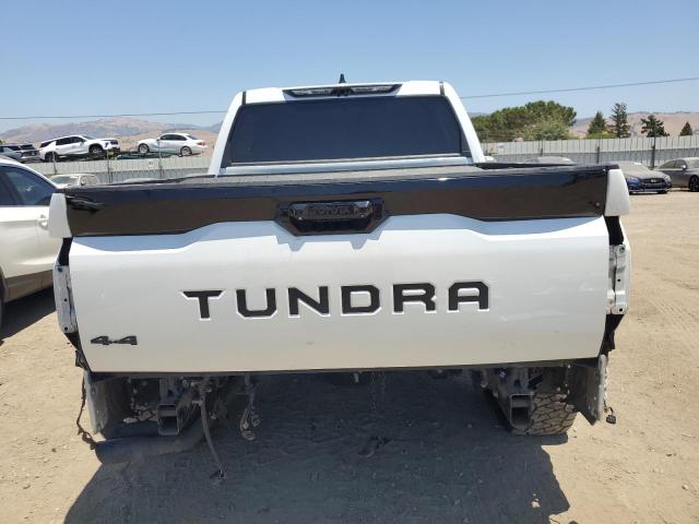5TFNA5DB6NX003415 - 2022 TOYOTA TUNDRA CREWMAX PLATINUM WHITE photo 6