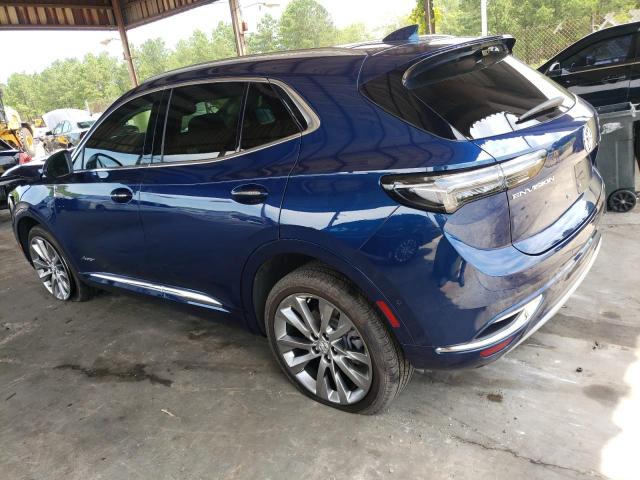 LRBFZRR45ND161436 - 2022 BUICK ENVISION AVENIR BLUE photo 2