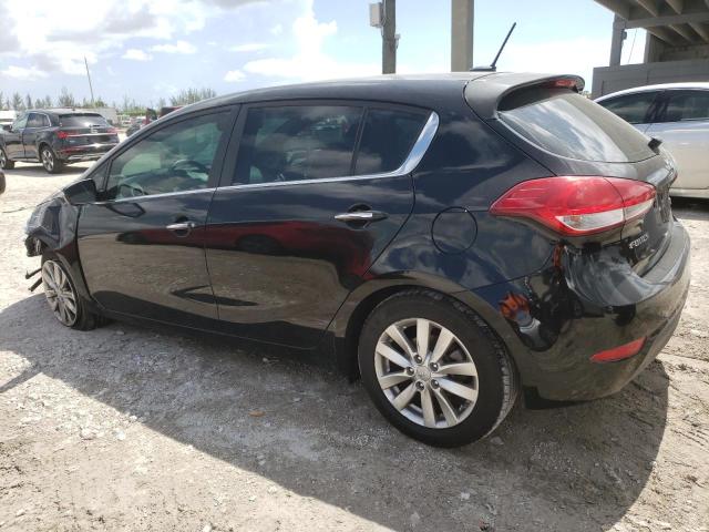 KNAFX5A8XF5320779 - 2015 KIA FORTE EX BLACK photo 2