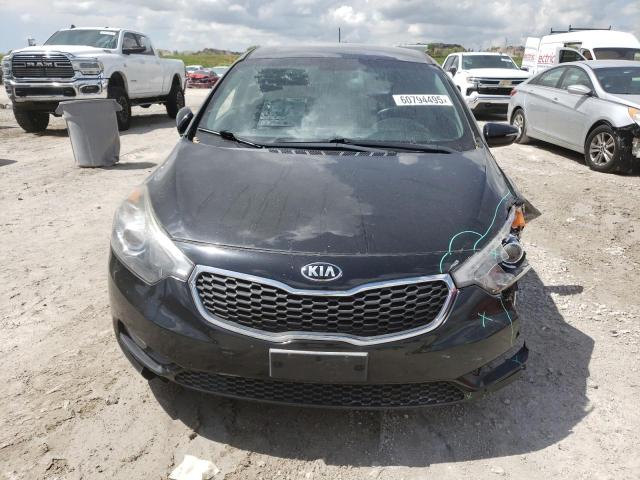 KNAFX5A8XF5320779 - 2015 KIA FORTE EX BLACK photo 5