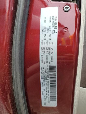 2C4RC1FG7JR278216 - 2018 CHRYSLER PACIFICA TOURING PLUS Qırmızı foto 13