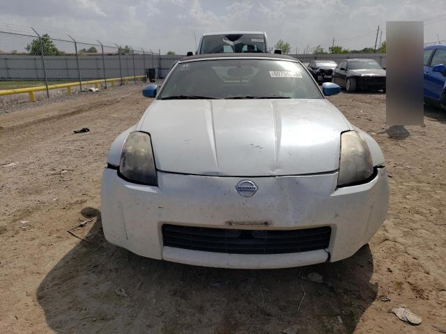 JN1AZ36A84T016160 - 2004 NISSAN 350Z ROADSTER WHITE photo 5