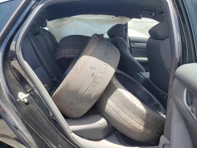 1HGCV1F33KA010090 - 2019 HONDA ACCORD SPORT أسود صورة 10