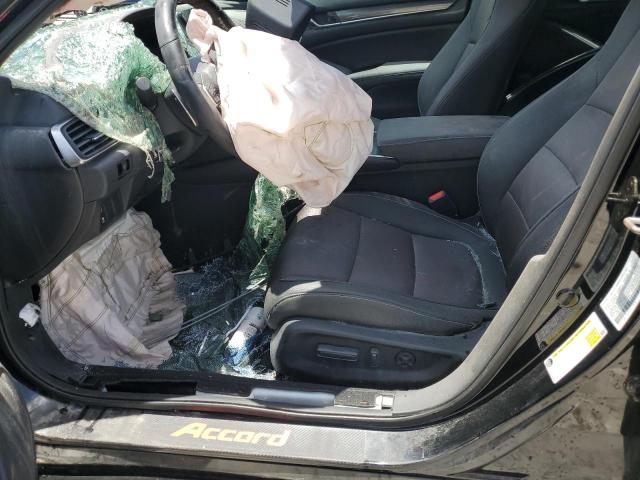 1HGCV1F33KA010090 - 2019 HONDA ACCORD SPORT أسود صورة 7