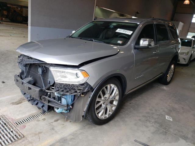 1C4RDJEG3EC563508 - 2014 DODGE DURANGO CITADEL SILVER photo 1