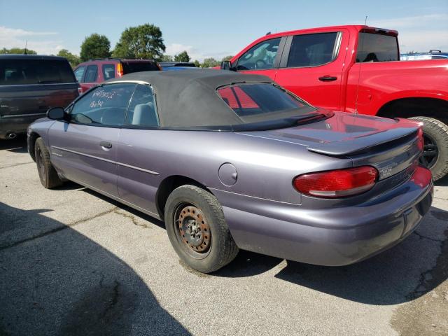 3C3EL45H3TT254543 - 1996 CHRYSLER SEBRING JX GRAY photo 2