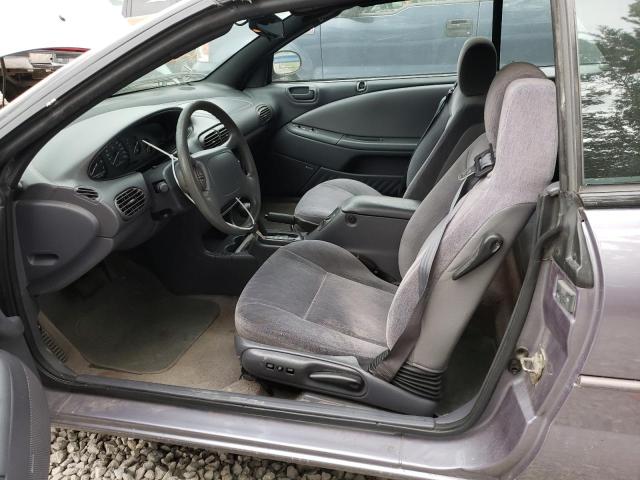 3C3EL45H3TT254543 - 1996 CHRYSLER SEBRING JX GRAY photo 7