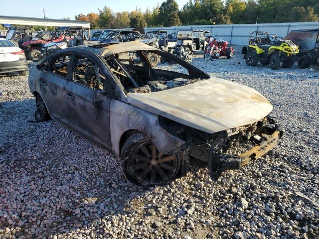 5NPE34AFXHH457758 - 2017 HYUNDAI SONATA SPORT BURN photo 9