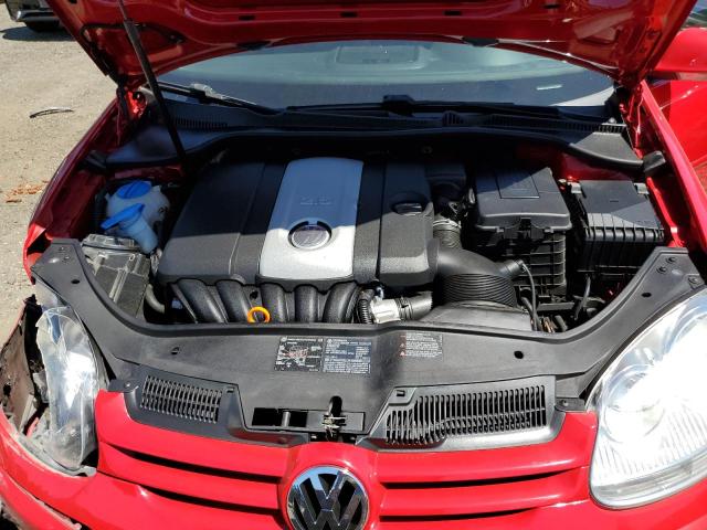 WVWDS71KX7W170586 - 2007 VOLKSWAGEN RABBIT RED photo 11