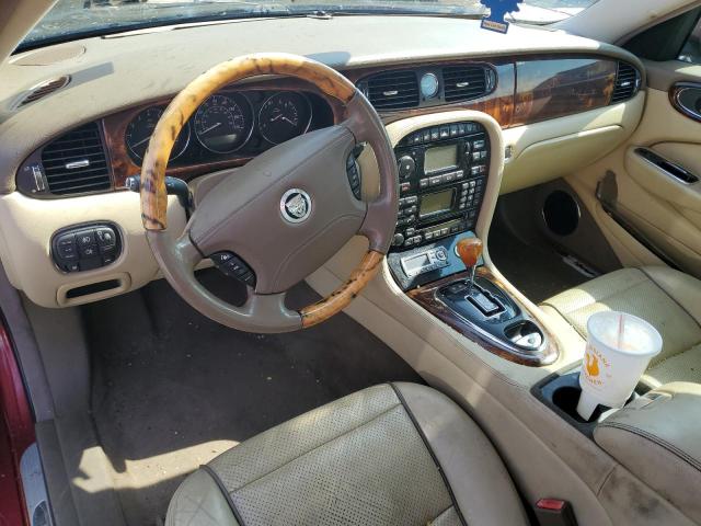 SAJWA79B48SH23049 - 2008 JAGUAR XJ8 L BURGUNDY photo 8