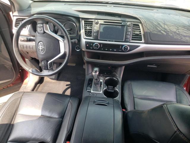 5TDJKRFH1GS292233 - 2016 TOYOTA HIGHLANDER XLE Bordo foto 8