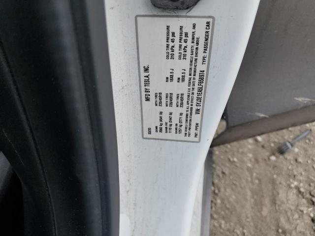 5YJ3E1EA5LF658974 - 2020 TESLA MODEL 3 GRAY photo 12
