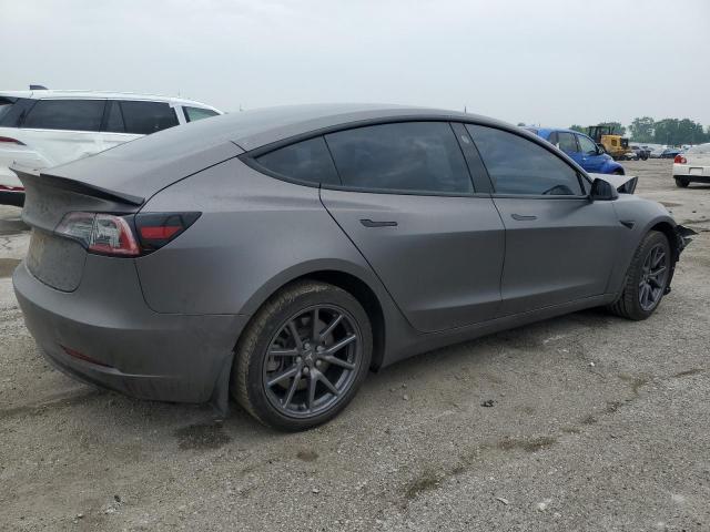 5YJ3E1EA5LF658974 - 2020 TESLA MODEL 3 GRAY photo 3