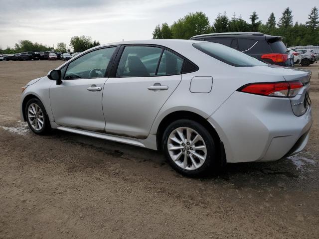 5YFBPRBE8LP035641 - 2020 TOYOTA COROLLA LE Gümüş foto 2
