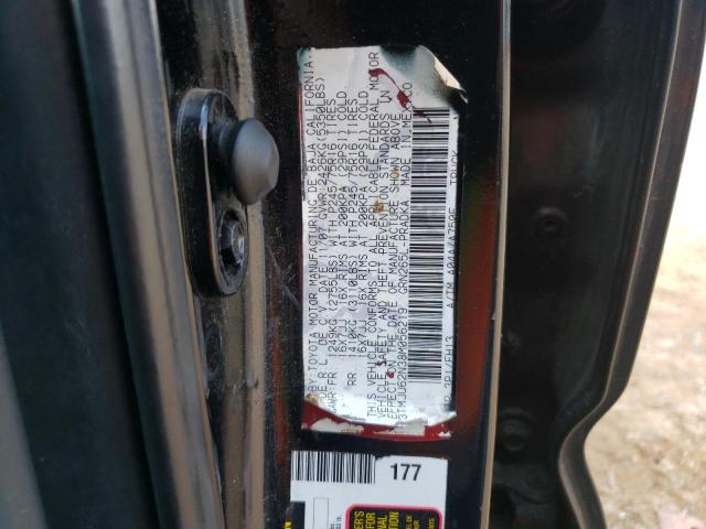 3TMJU62N38M056219 - 2008 TOYOTA TACOMA DOUBLE CAB PRERUNNER BLACK photo 12