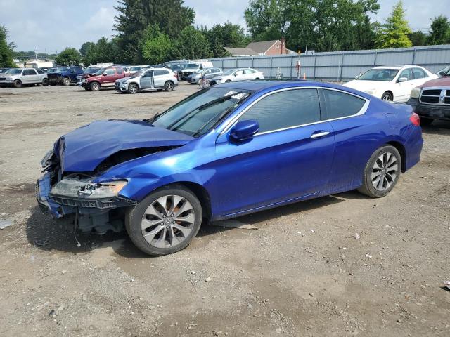 1HGCT1B82DA022273 - 2013 HONDA ACCORD EXL BLUE photo 1