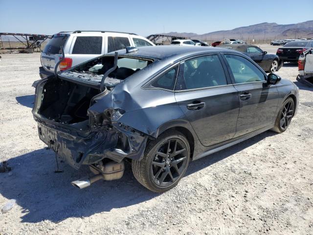 2HGFE2F56NH608801 - 2022 HONDA CIVIC SPORT ნაცრისფერი ფოტო 3