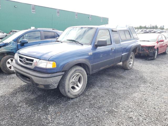 4F4ZR47E18PM01234 - 2008 MAZDA B4000 CAB PLUS BLUE photo 1