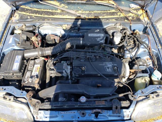 2HGED6348MH593377 - 1991 HONDA CIVIC BLUE photo 11