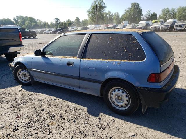 2HGED6348MH593377 - 1991 HONDA CIVIC BLUE photo 2