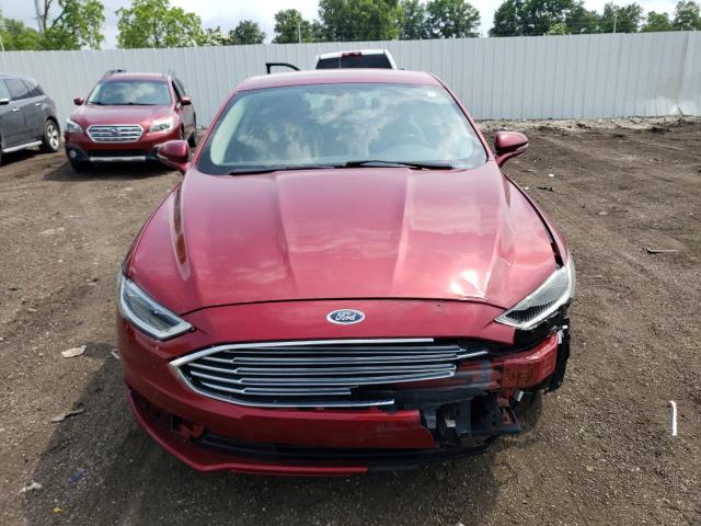 3FA6P0HD7JR149414 - 2018 FORD FUSION SE წითელი ფოტო 5