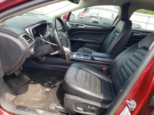 3FA6P0HD7JR149414 - 2018 FORD FUSION SE წითელი ფოტო 7