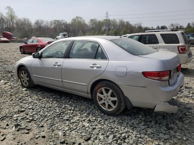 1HGCM66574A042934 - 2004 HONDA ACCORD EX SILVER photo 2