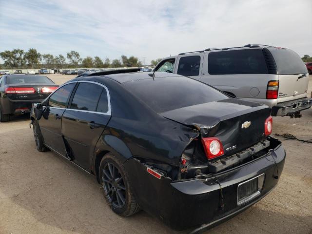1G1ZH57B38F200926 - 2008 CHEVROLET MALIBU 1LT BLACK photo 3