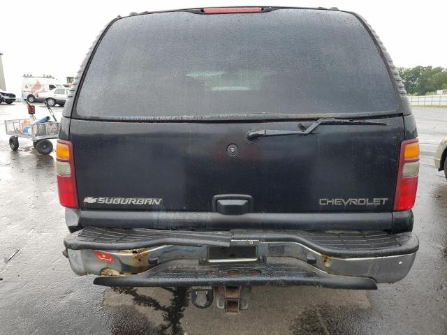 1GNFK16Z73J101302 - 2003 CHEVROLET SUBURBAN K1500 BLACK photo 6