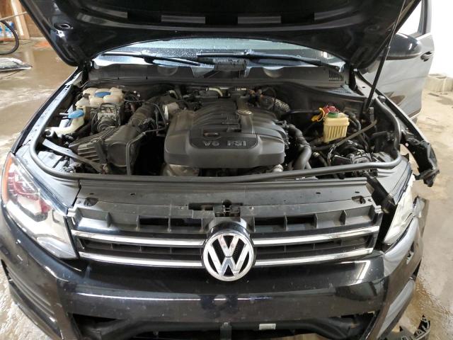 WVGEF9BPXCD008179 - 2012 VOLKSWAGEN TOUAREG V6 BLACK photo 12