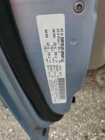 2C4RC1CG9CR338794 - 2012 CHRYSLER TOWN & COU TOURING L BLUE photo 14