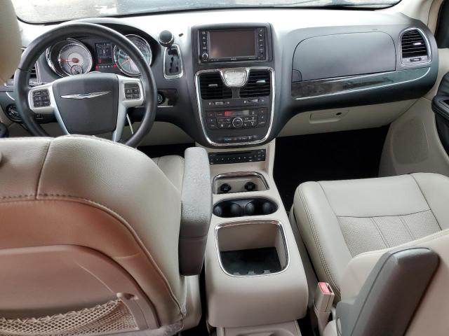 2C4RC1CG9CR338794 - 2012 CHRYSLER TOWN & COU TOURING L BLUE photo 8