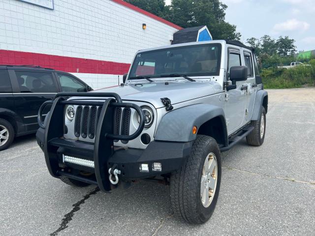 1J4HA3H16BL500982 - 2011 JEEP WRANGLER U SPORT فضي صورة 2