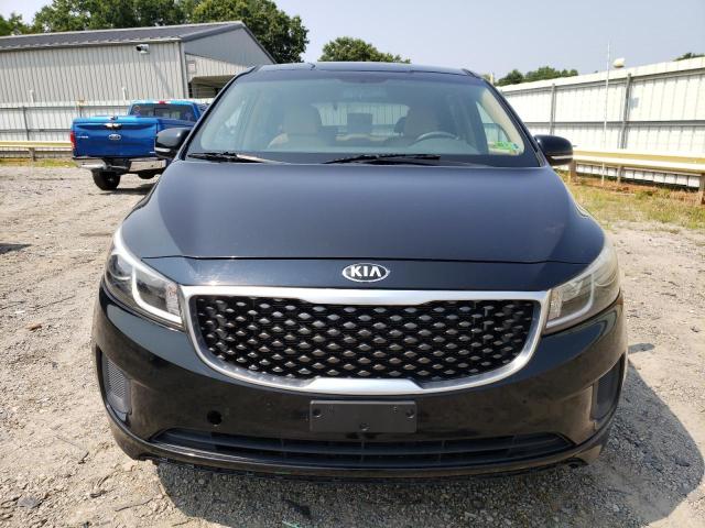 KNDMB5C14F6060009 - 2015 KIA SEDONA LX BLACK photo 5