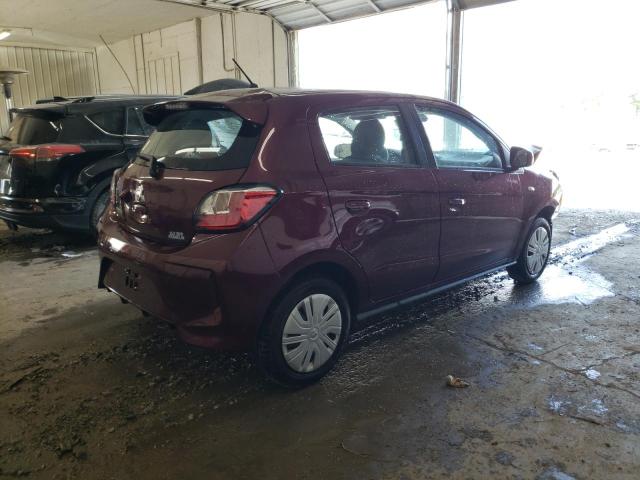 ML32AUHJXRH008425 - 2024 MITSUBISHI MIRAGE ES MAROON photo 3