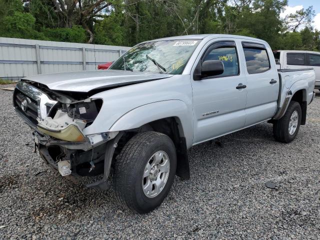 3TMJU62N67M029322 - 2007 TOYOTA TACOMA DOUBLE CAB PRERUNNER SILVER photo 1