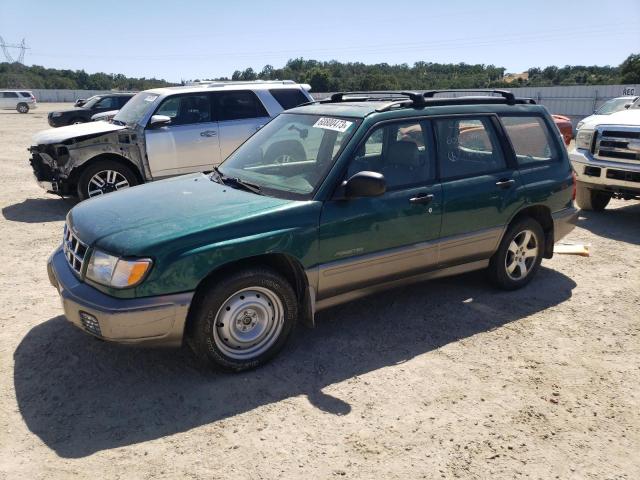 JF1SF6554XG748353 - 1999 SUBARU FORESTER S GREEN photo 1